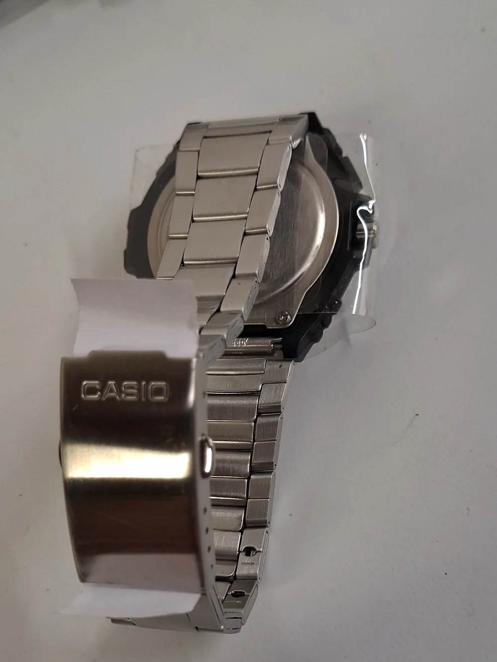Casio sleek stainless
